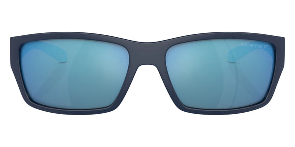 Dark Blue/Light Blue Matte/Shiny / Dark Gray Mirrored Water Polarized / 61-15-125