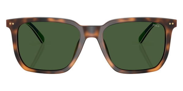 Shiny Red Havana/Stripes / Bottle Green / 55-18-145