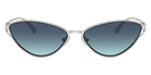 TIFFANY TF3095 60019S 61 - Silver / Azure Gradient Blue
