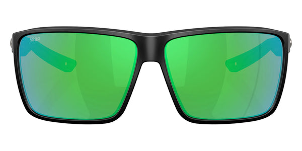 Matte Black / Green Mirrored Polarized / 64-11-134