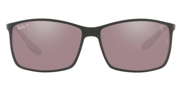 Matte Black / Purple Mirrored Silver Polarized / 60-13-145