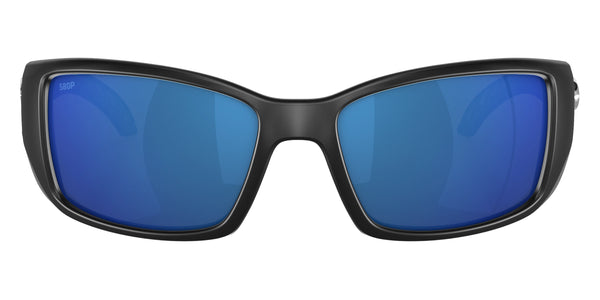 Matte Black / Blue Mirrored Polarized / 62-17-120