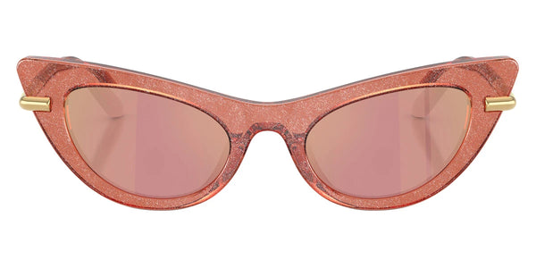 Glitter Pink/Pink / Pink Mirrored Rose Gold / 44-18-130