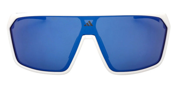 White/Monocolor/Matte White / Blue Mirrored / 142-0-130