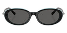 TIFFANY TF4242D 8055S4 54 - Black on Tiffany Blue / Dark Gray