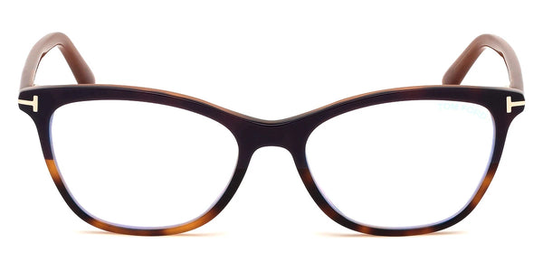 Violet & Red Havana/Light Brown/Rose Gold / 52-16-140