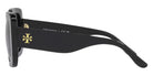 Tory Burch TY7179U 170987 54 - Black / Solid Gray