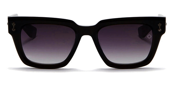 Crystal Black/Black Rhodium / Dark Gray to Light Gray/Black Flash Mirrored AR / 52-20-145