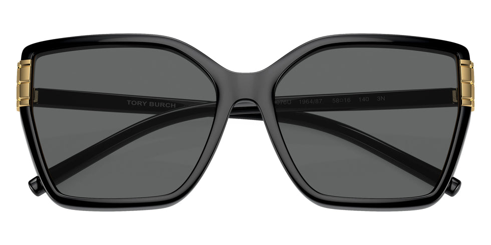 Tory Burch TY9076U 196487 58 - Black / Dark Gray