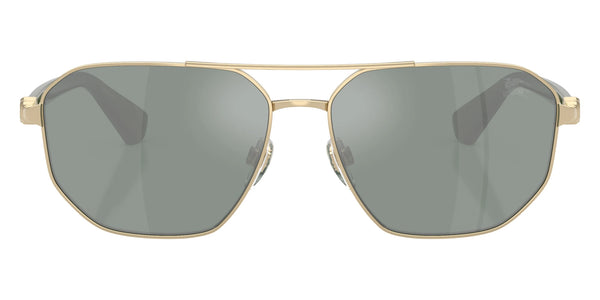 Light Gold / Petrol Green Mirrored Silver / 60-15-140