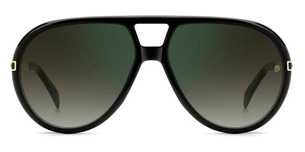 Black Gold / Green Shaded Green Mirrored / 61-15-145