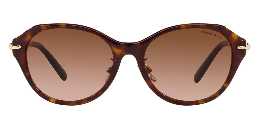 TIFFANY TF4210D 80153B 54 - Havana/Pale Gold / Brown Gradient