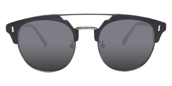 Two-Tone Brown on Black / Solid Gray Polarized / 51-20-143