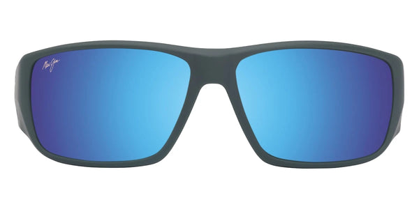 Matte Dark Military Green / Blue Hawaii / 62-15-130