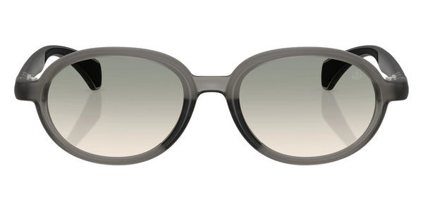 Matte Transparent Gray / Light Brown Gradient Light Green / 51-18-145