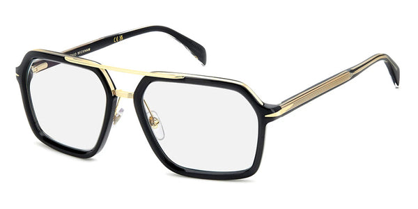 Black Gold / Blue Mirrored / 56-18-150