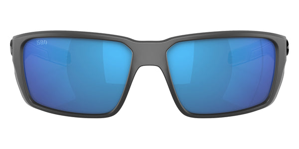 Matte Gray / Blue Mirrored Polarized / 60-15-120