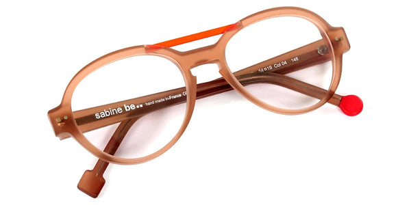 Beige Translucent Matte/Orange Shiny Satin / 54-19-145