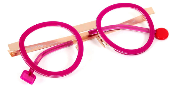 Shiny Fuchsia Pink/Polished Rose Gold / 47-23-140