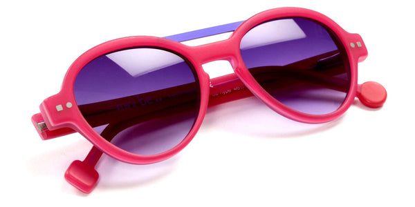 Matte Neon Pink/Satin Light Purple / 46-18-130