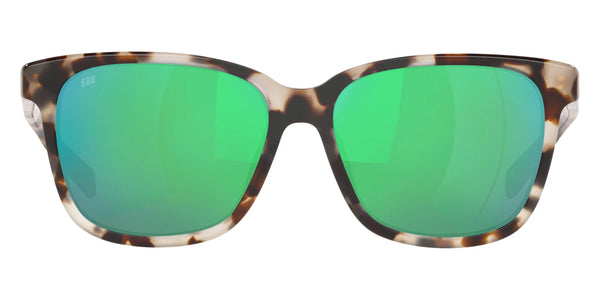 Shiny Tiger Cowrie / Green Mirrored Polarized / 57-15-140