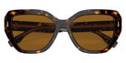 Tory Burch TY7194U 172883 55 - Dark Tortoise / Solid Dark Brown Polarized