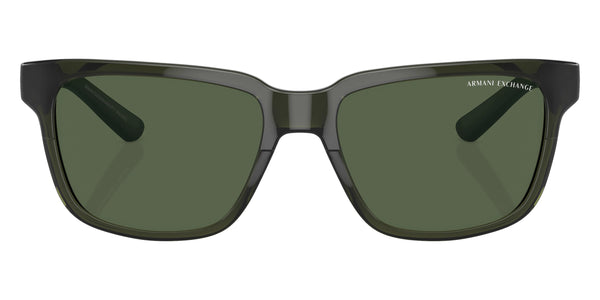 Shiny Transparent Green/Matte Green / Dark Green Polarized / 56-17-140