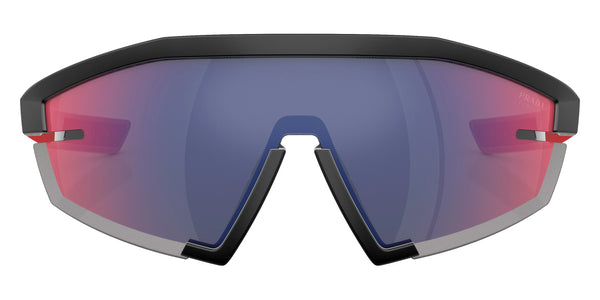 Matte Black / Red/Blue Mirrored / 144-0-125