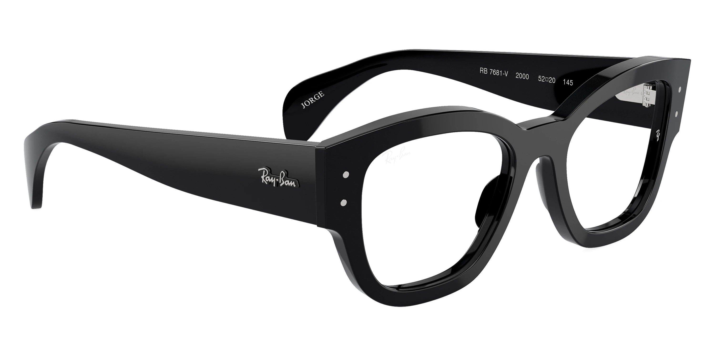 Ray-Ban RX7681V 2000 52 - Black