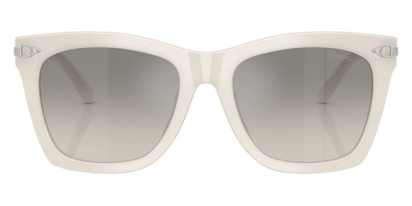 Opaline Milky / Gray Gradient Flash Mirrored / 54-18-145