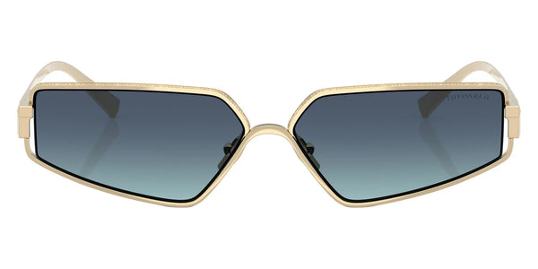 Pale Gold Plated / Azure Gradient Blue / 60-13-140