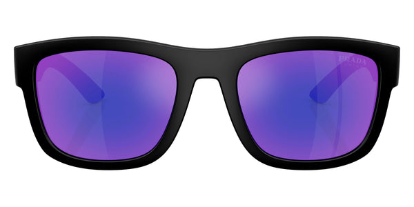 Matte Black / Dark Blue Mirrored Violet / 53-21-140