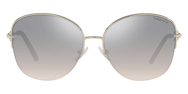 Pale Gold / Gradient Blue Mirrored Silver Int / 58-16-140