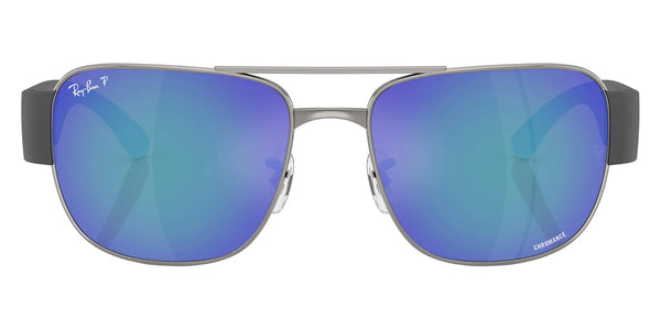 Gunmetal/Sand Gray / Polarized Gray Mirrored Blue / 56-18-140