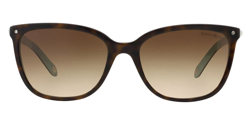 TIFFANY TF4105HB 81343B 55 - Havana on TIFFANY Blue / Brown Gradient