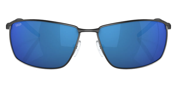 Matte Black / Blue Mirrored Polarized / 63-15-128