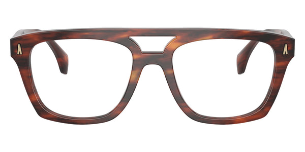 Shiny Striped Brown Havana / 53-18-140