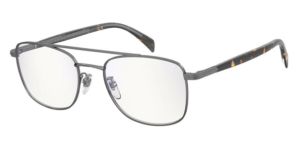 Dark Ruthenium Havana / Blue Mirrored / 54-19-145