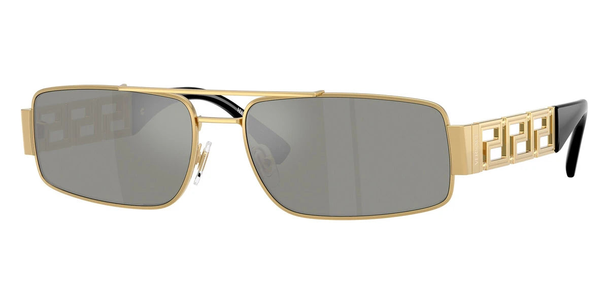 VERSACE VE2257 100230 60 - Gold / Green Mirrored Silver