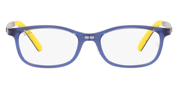 Transparent Blue and Blue on Rubber Yellow / 48-16-140