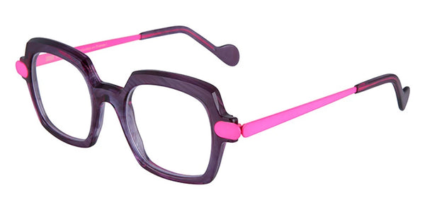 Transparent Violet/Neon Pink / 47-20