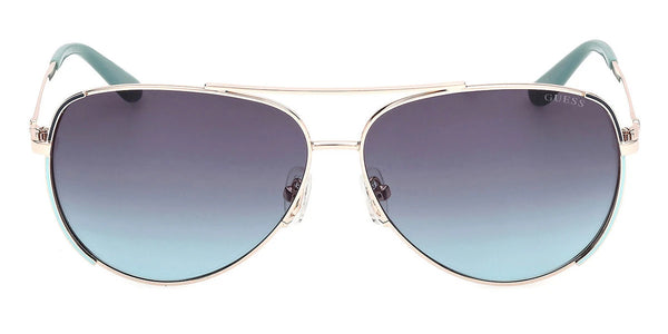 Shiny Pale Gold / Gradient Blue / 58-12-140