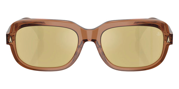 Transparent Shiny Cognac / Brown Mirrored Bronze / 55-18-145