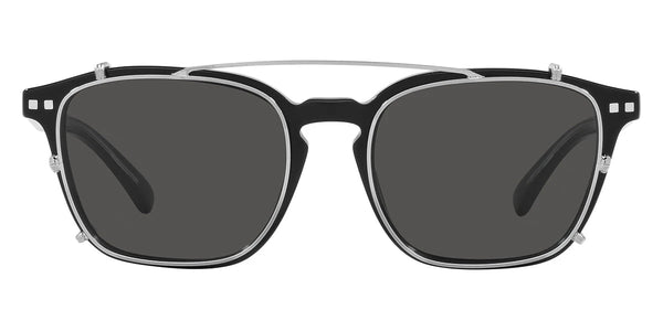 Shiny Black/Clear / Dark Gray Solid / 55-20-145