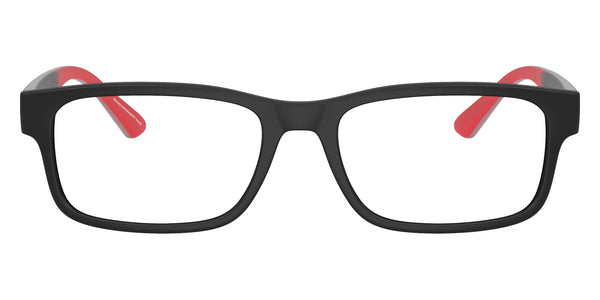 Matte Black/Black Gradient Red / 56-18-145