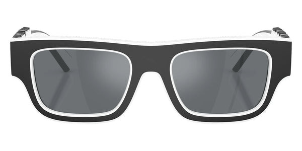 Black/White / Light Gray Mirrored Black / 47-17-130