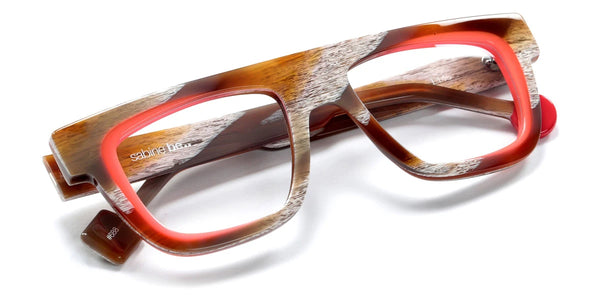 Shiny Vintage Horn/Shiny Neon Orange Miami / 50-19-145