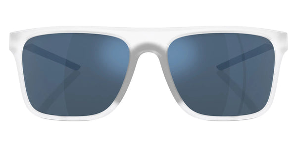 Gray Transparent / Mirrored Blue / 58-18-145