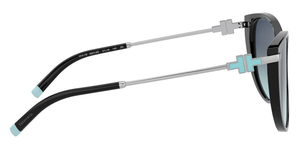 TIFFANY TF4178 80019S 57 - Black / Azure Gradient Blue