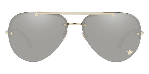 Gold / Light Gray Mirrored Silver / 60-14-140